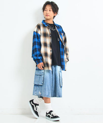 ブラウン/151cm(Sサイズ着用)