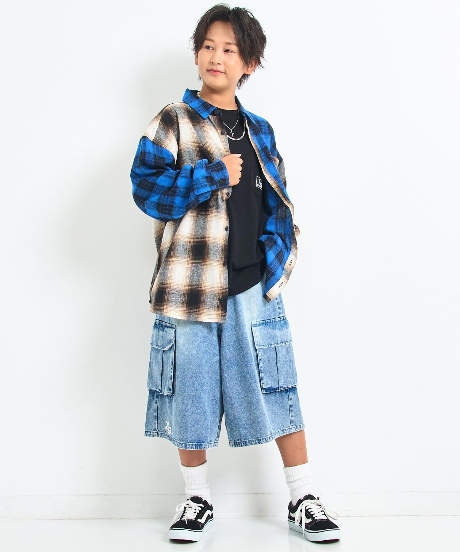 ブラウン/151cm(Sサイズ着用)