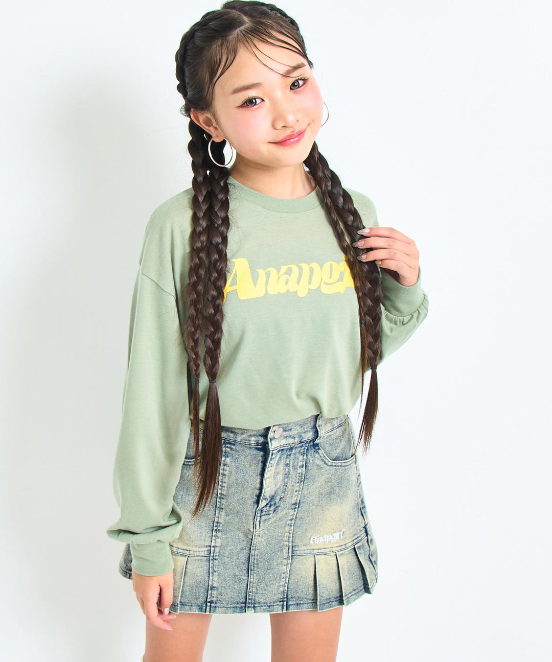 配色 ロゴ ロンT 913-7775