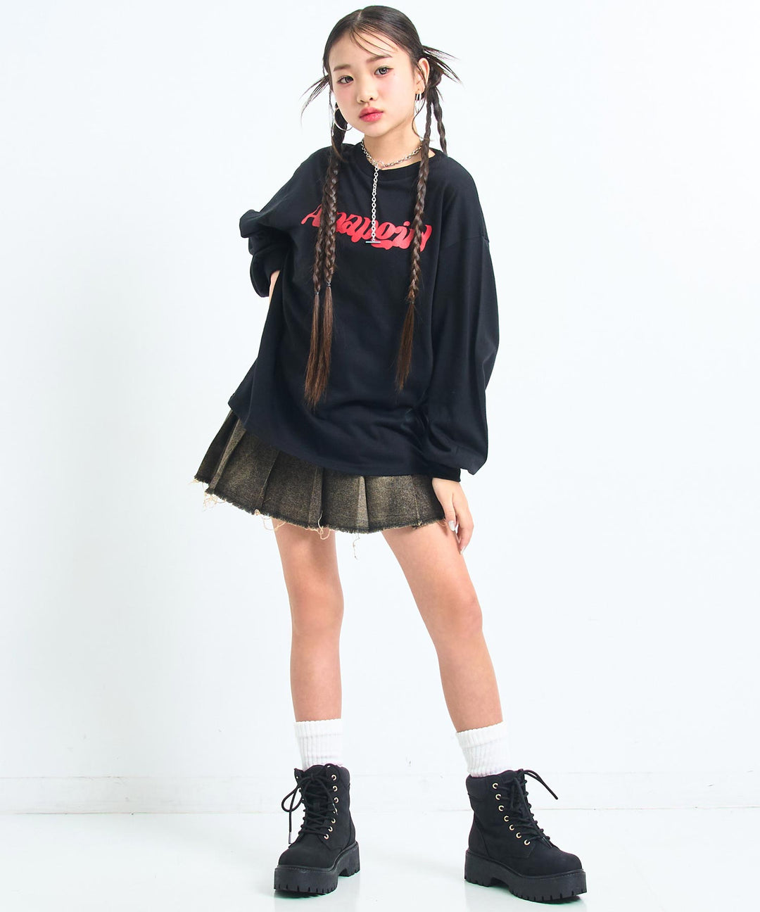 ブラック/143cm(XSサイズ着用)
