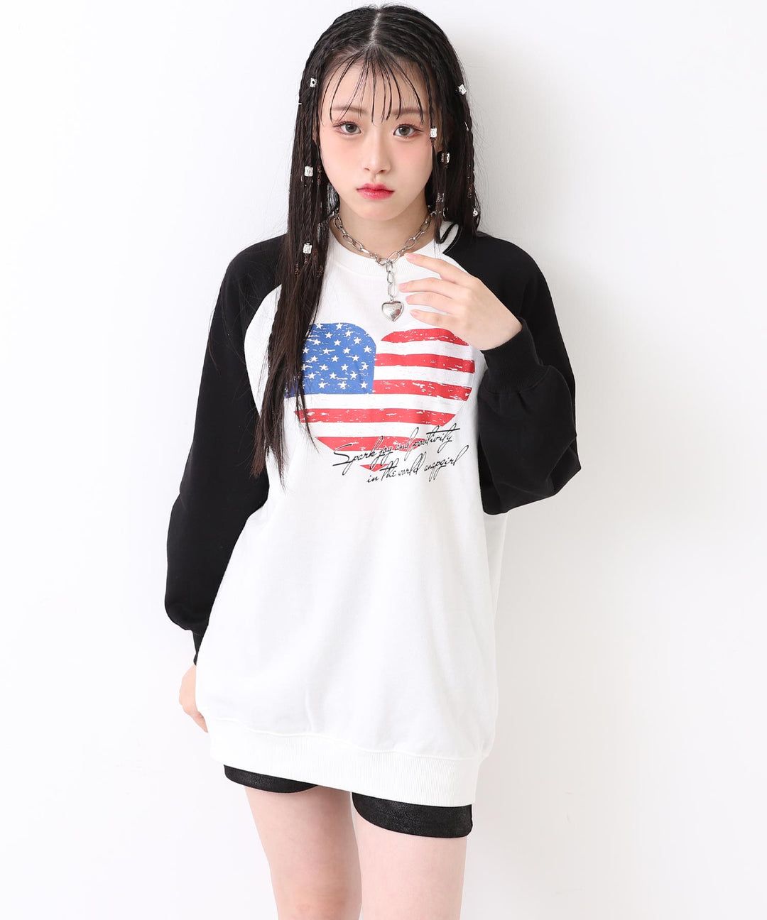 ブラック/157cm(Mサイズ着用)