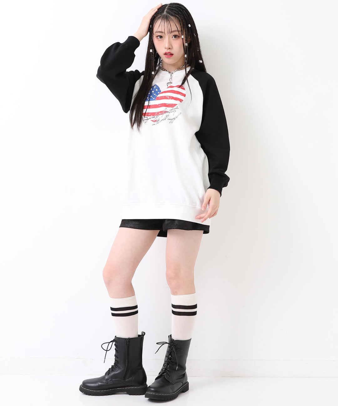 ブラック/157cm(Mサイズ着用)
