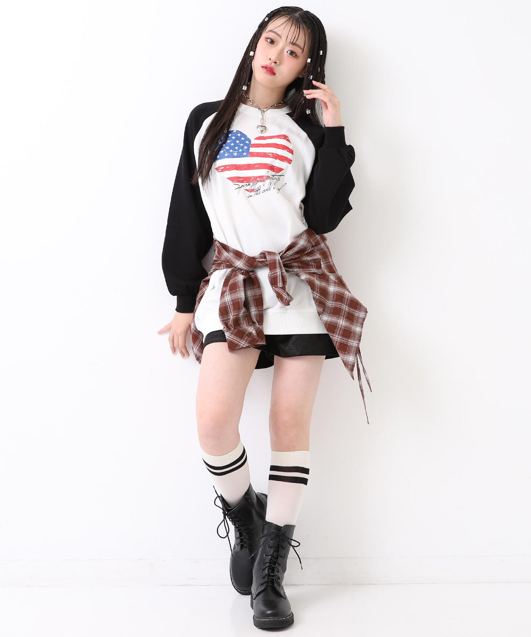 ブラック/157cm(Mサイズ着用)