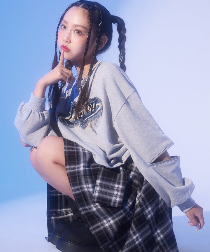 ライトグレー/150cm(Sサイズ着用)