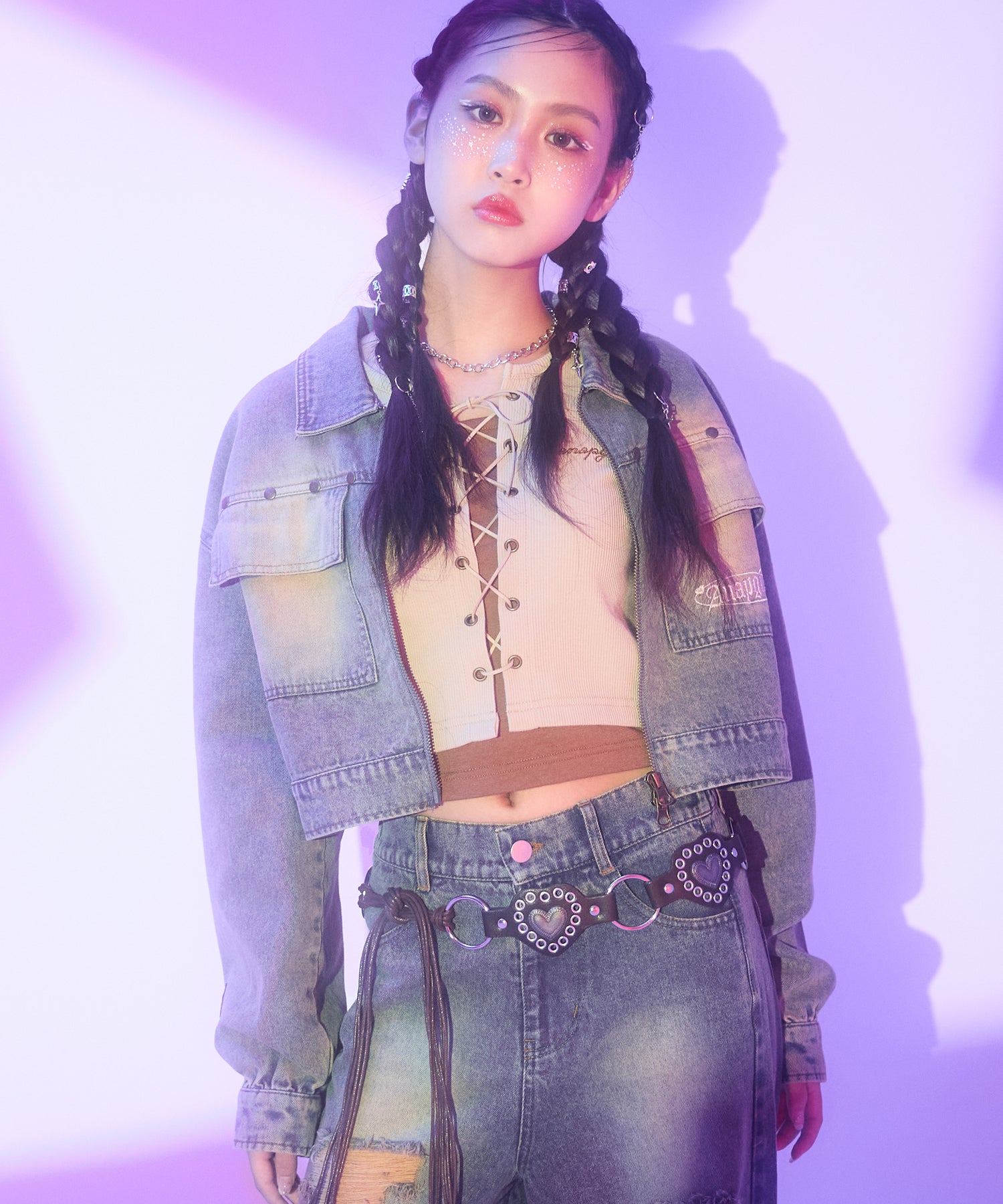 ベージュ/150cm(Sサイズ着用)