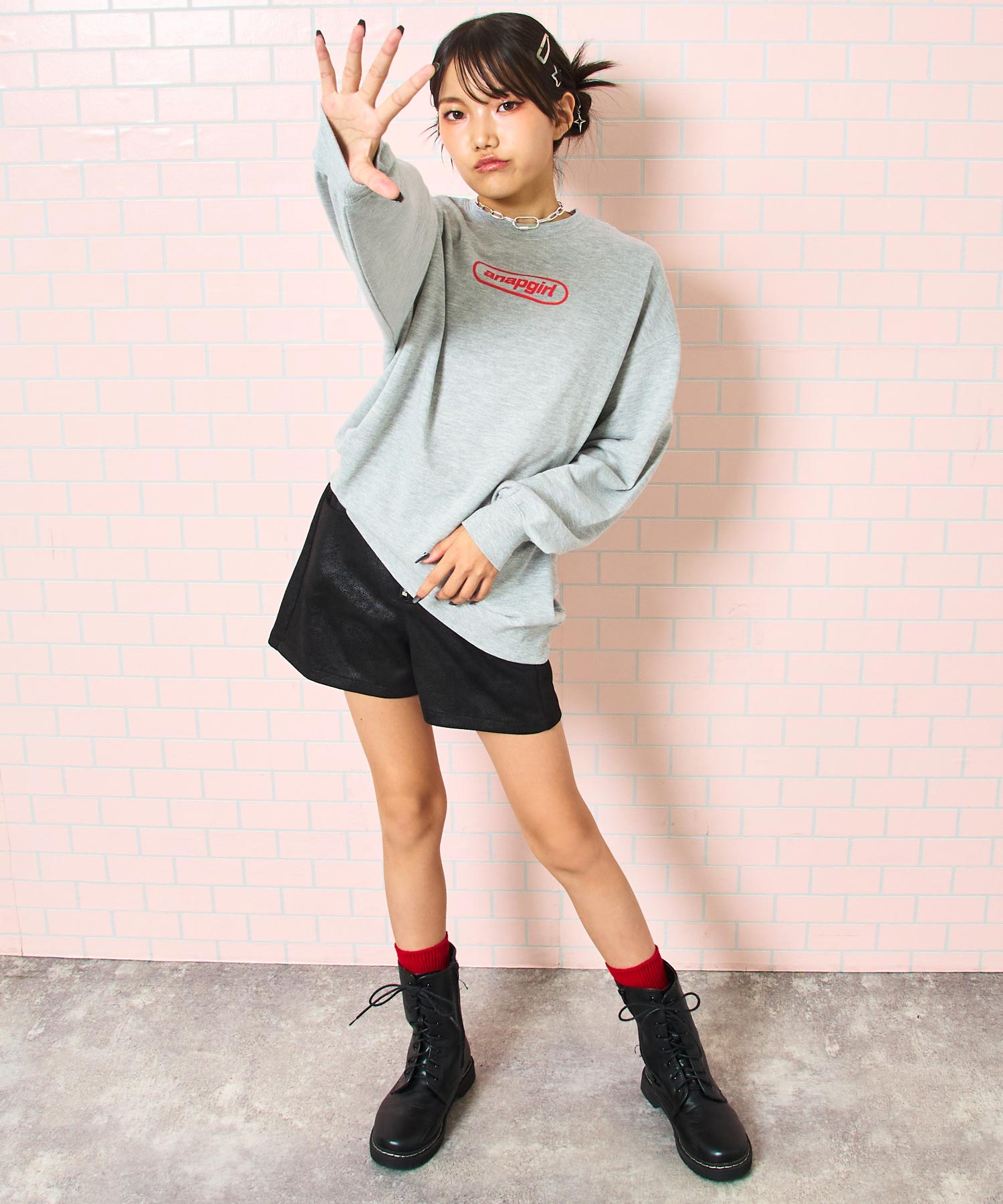 ライトグレー/150cm(Sサイズ着用)