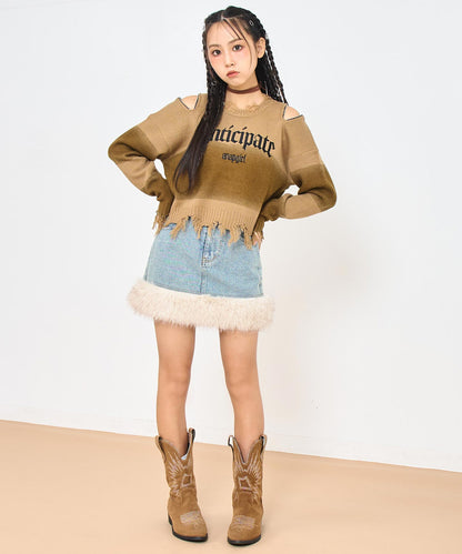 ベージュ/150cm(Sサイズ着用)