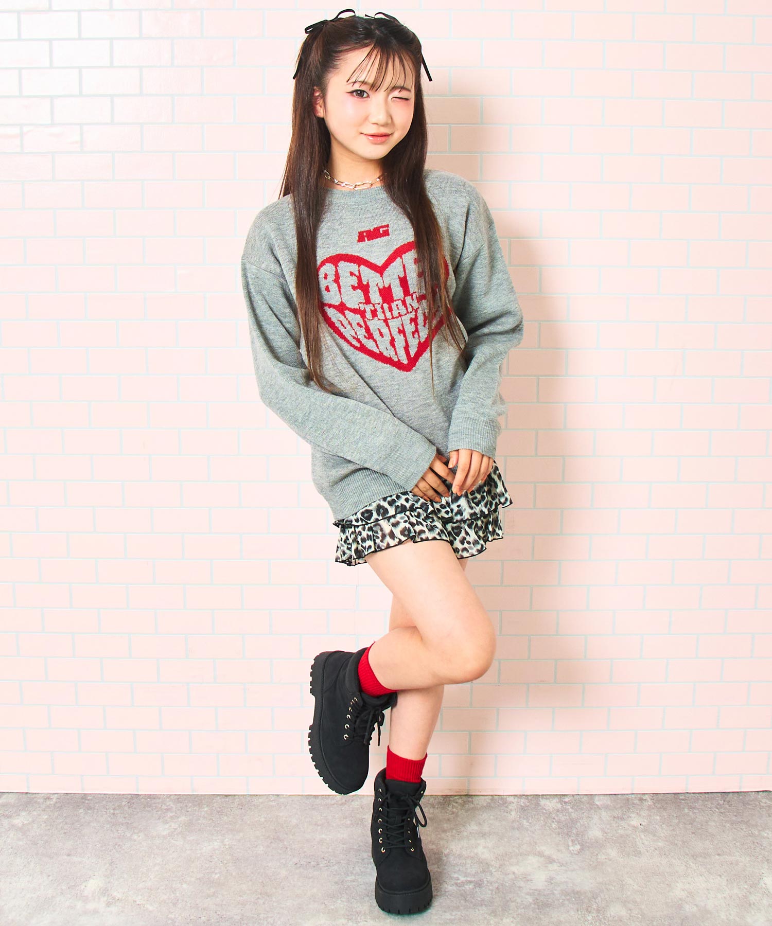 ライトグレー/149cm(Sサイズ着用)