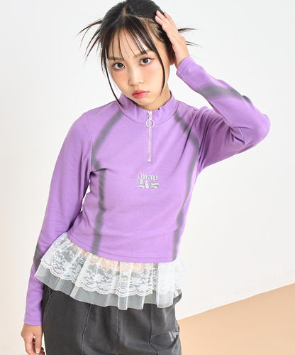 パープル/150cm(Sサイズ着用)