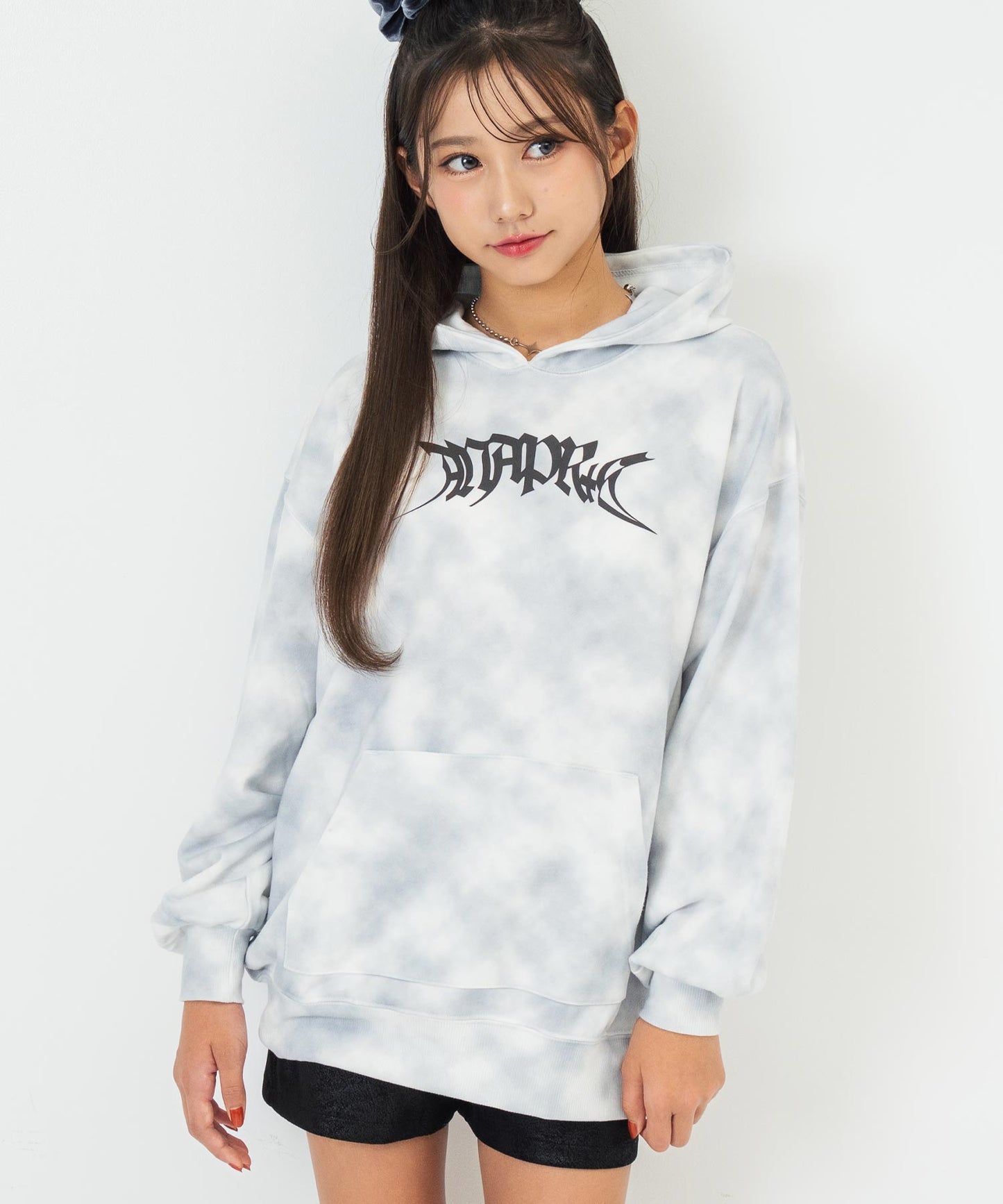 ANAPR＋S スプレー プリント スウェット パーカー【ユニセックス】913-7820