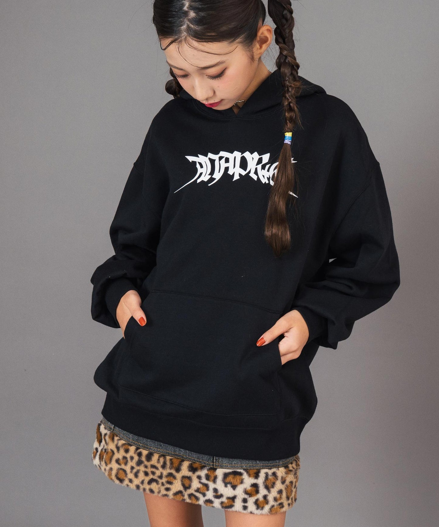 ANAPR＋S スプレー プリント スウェット パーカー【ユニセックス】913-7820