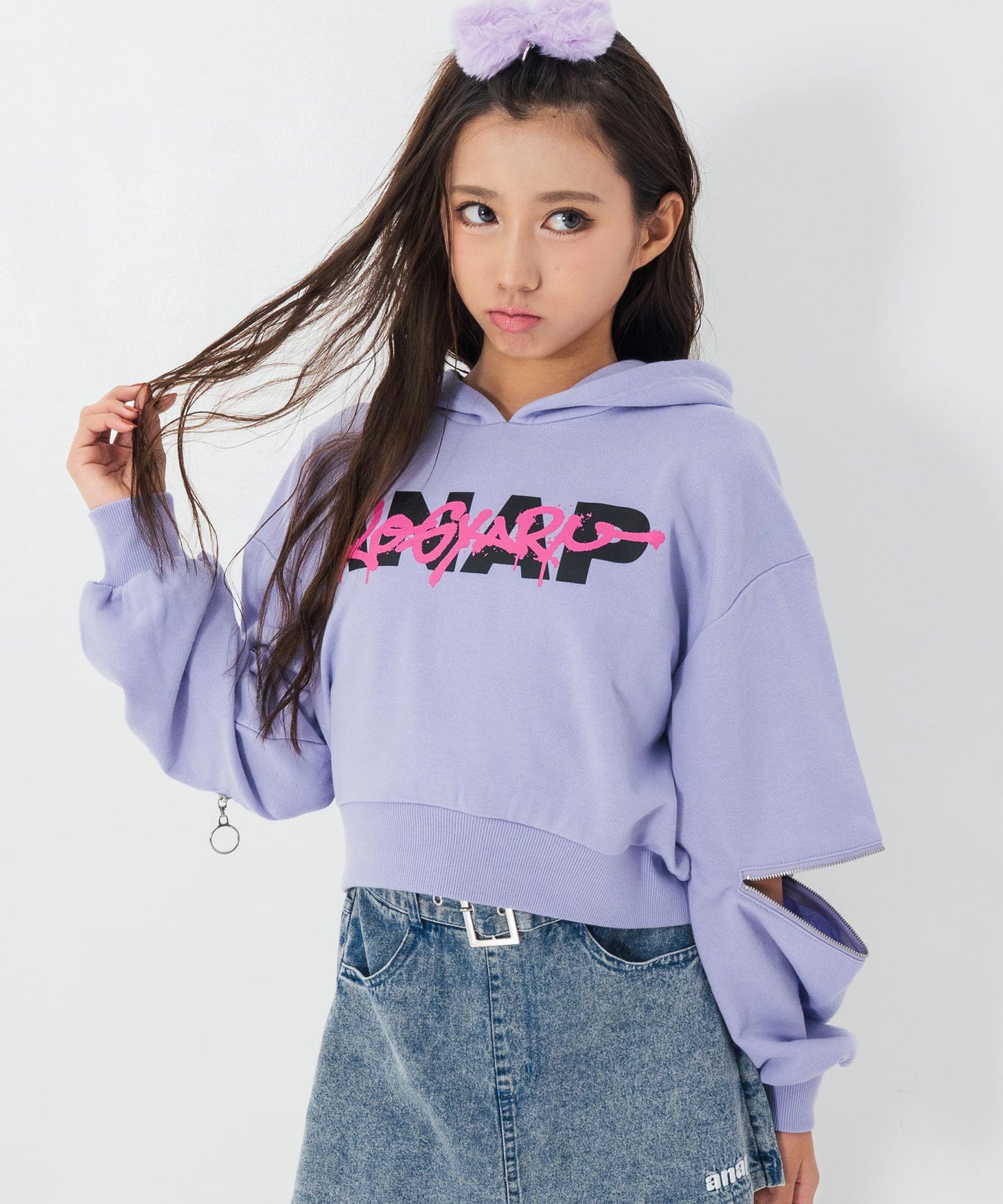 ラベンダー/152cm(Sサイズ着用)