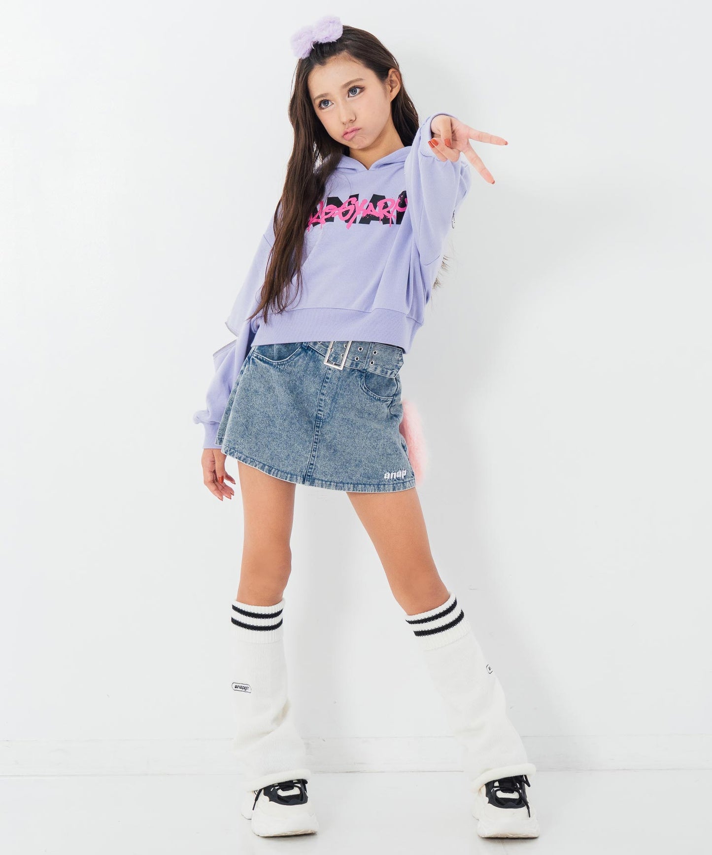 ラベンダー/152cm(Sサイズ着用)