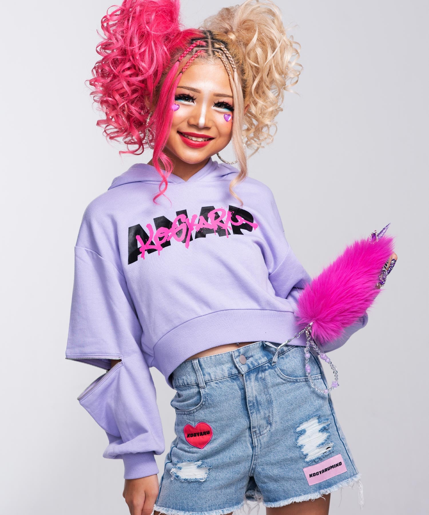 ラベンダー/145cm(XSサイズ着用)