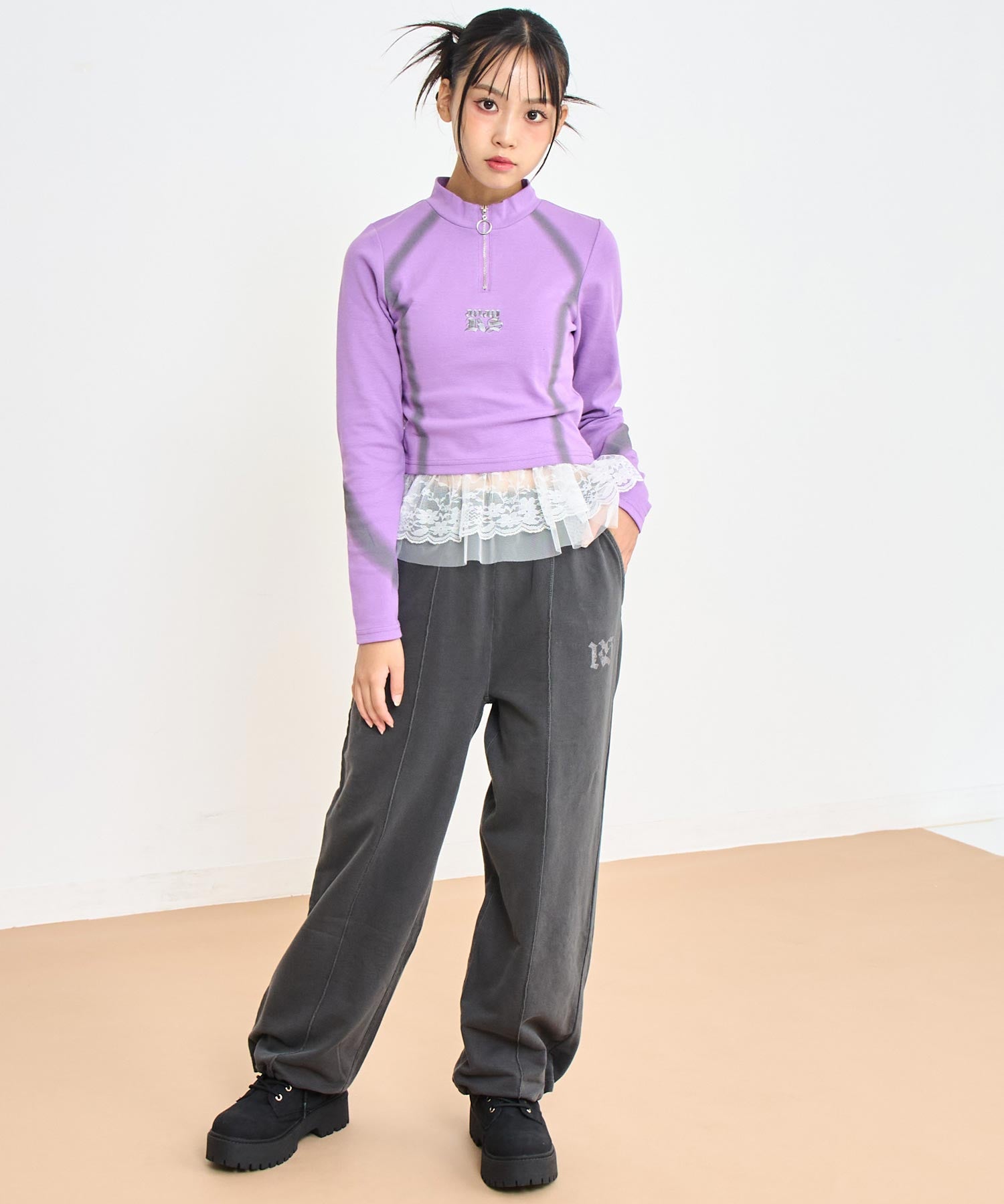 ホワイト/150cm(Sサイズ着用)