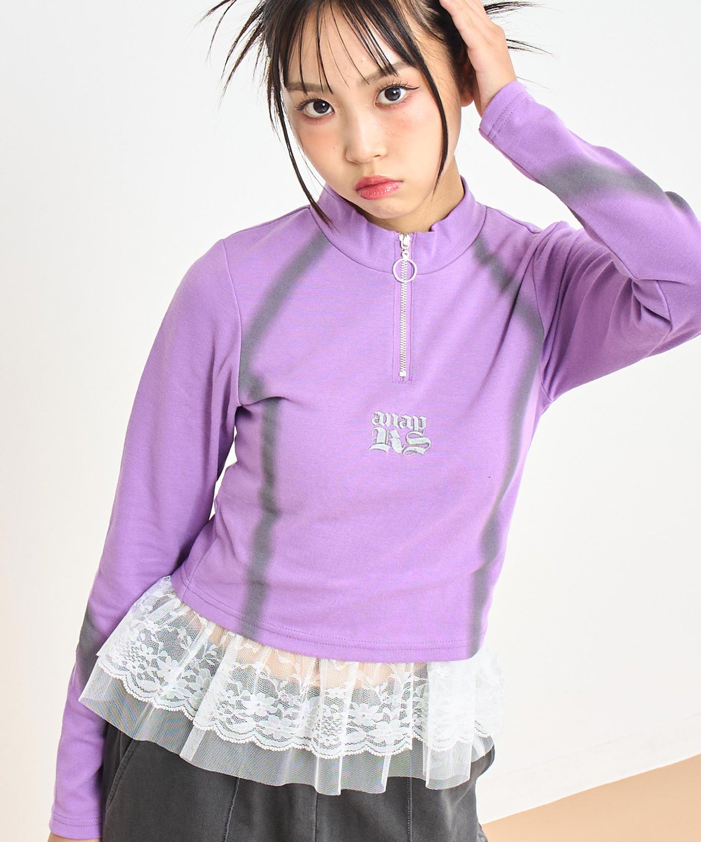 ホワイト/150cm(Sサイズ着用)