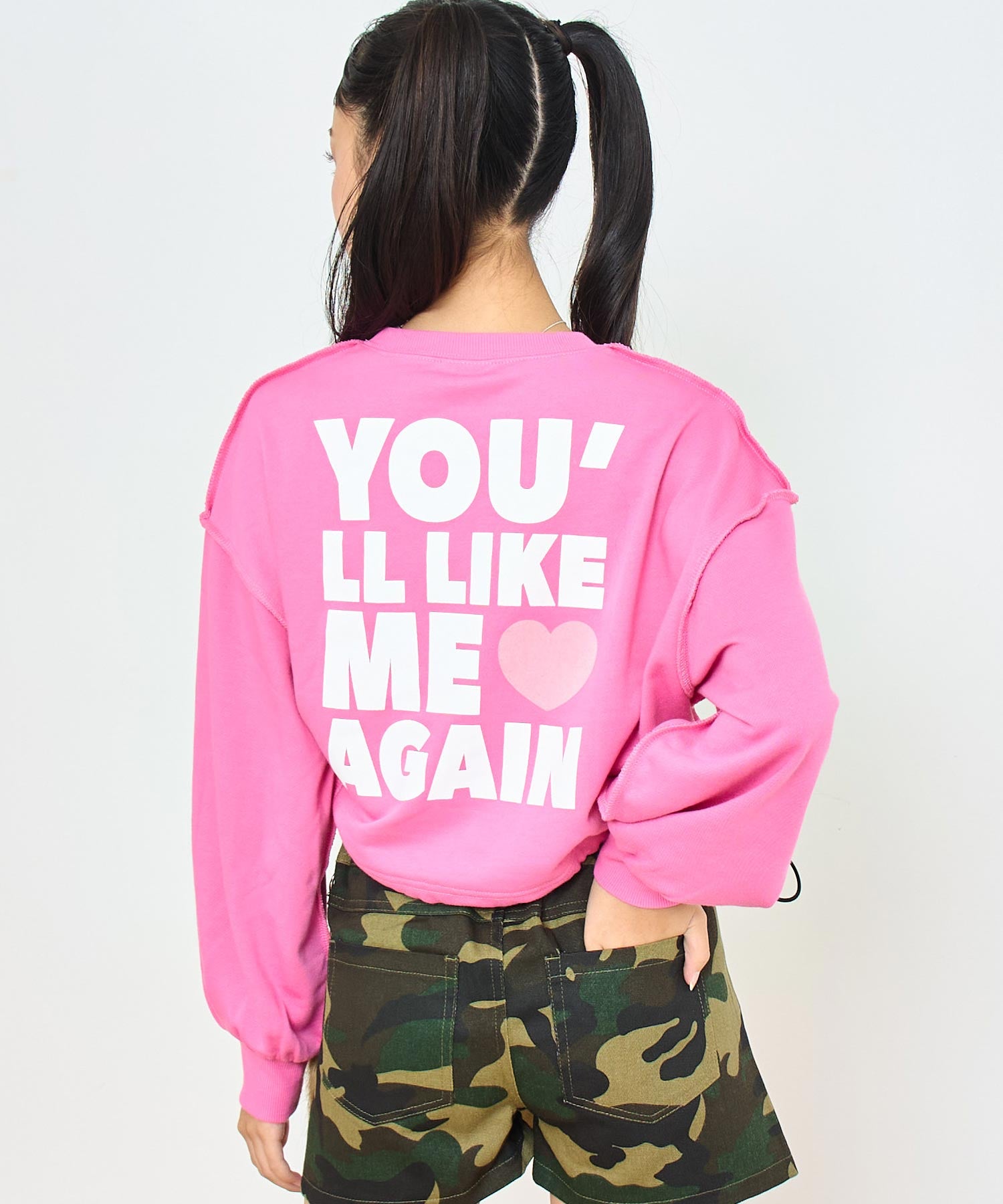 ピンク/150cm(Sサイズ着用)