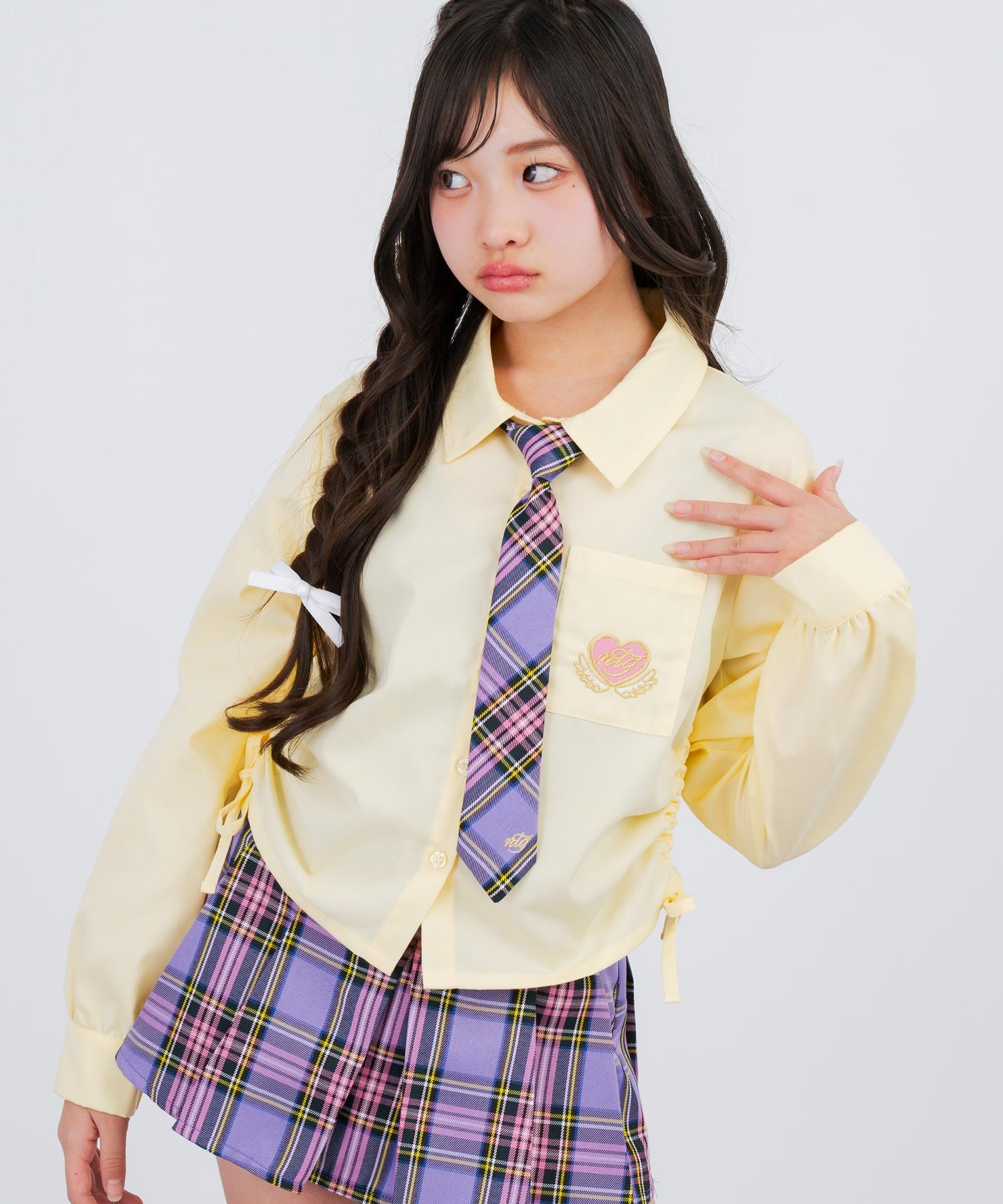 イエロー/143cm(XSサイズ着用)