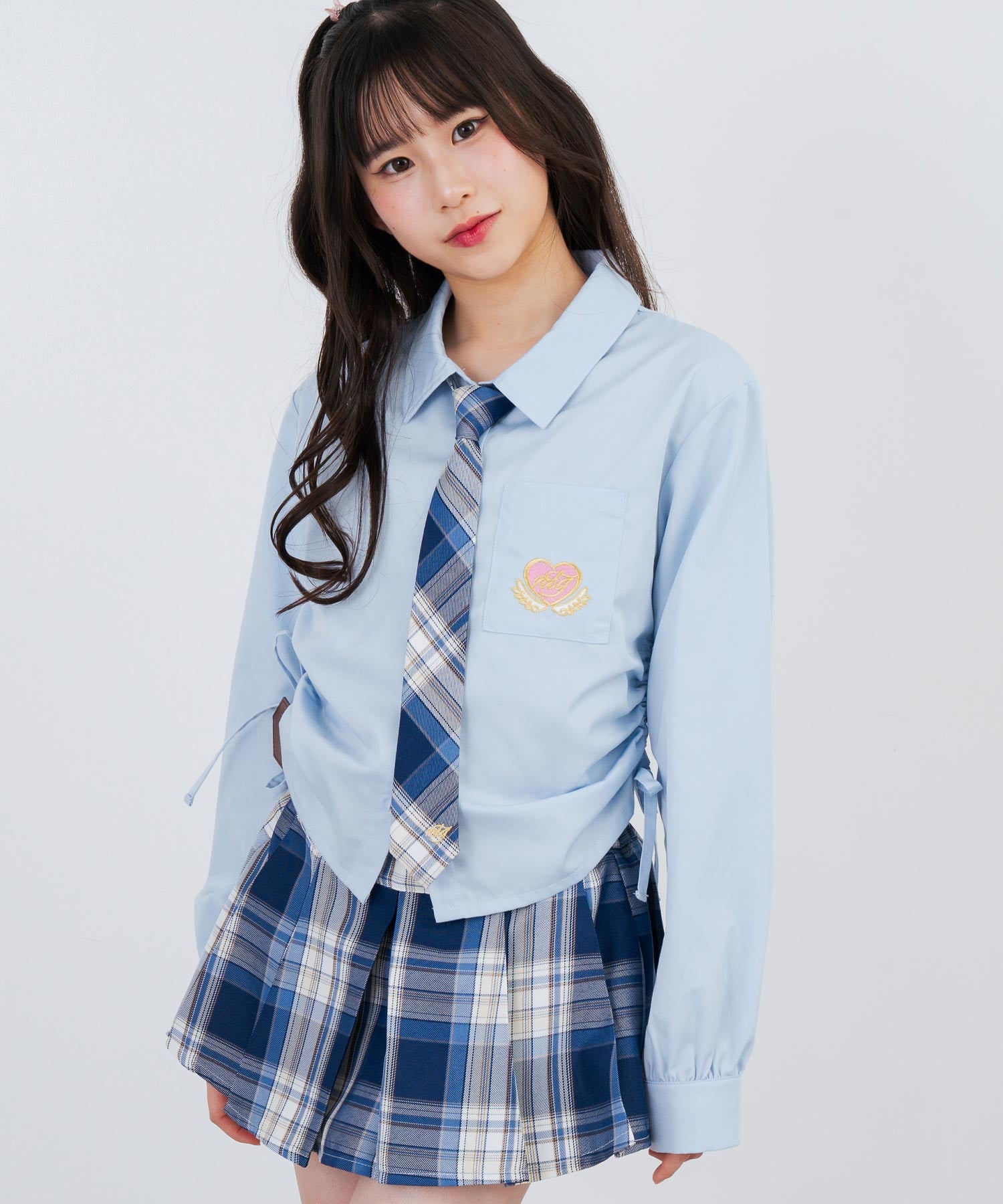 ライトブルー/148cm(Sサイズ着用)