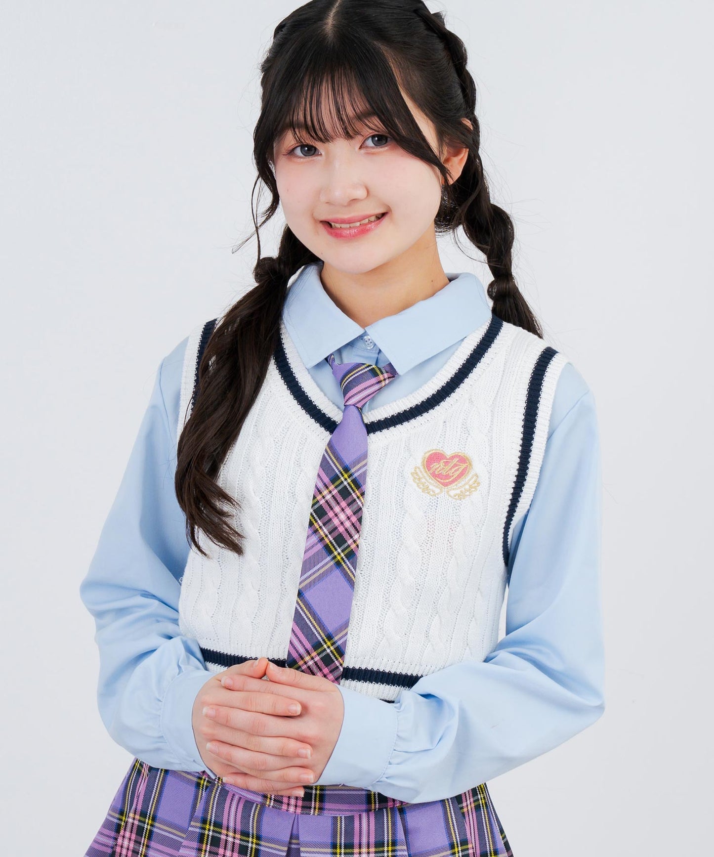 ホワイト/145cm(Sサイズ着用)