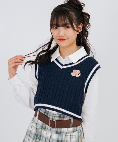 ネイビー/150cm(Sサイズ着用)