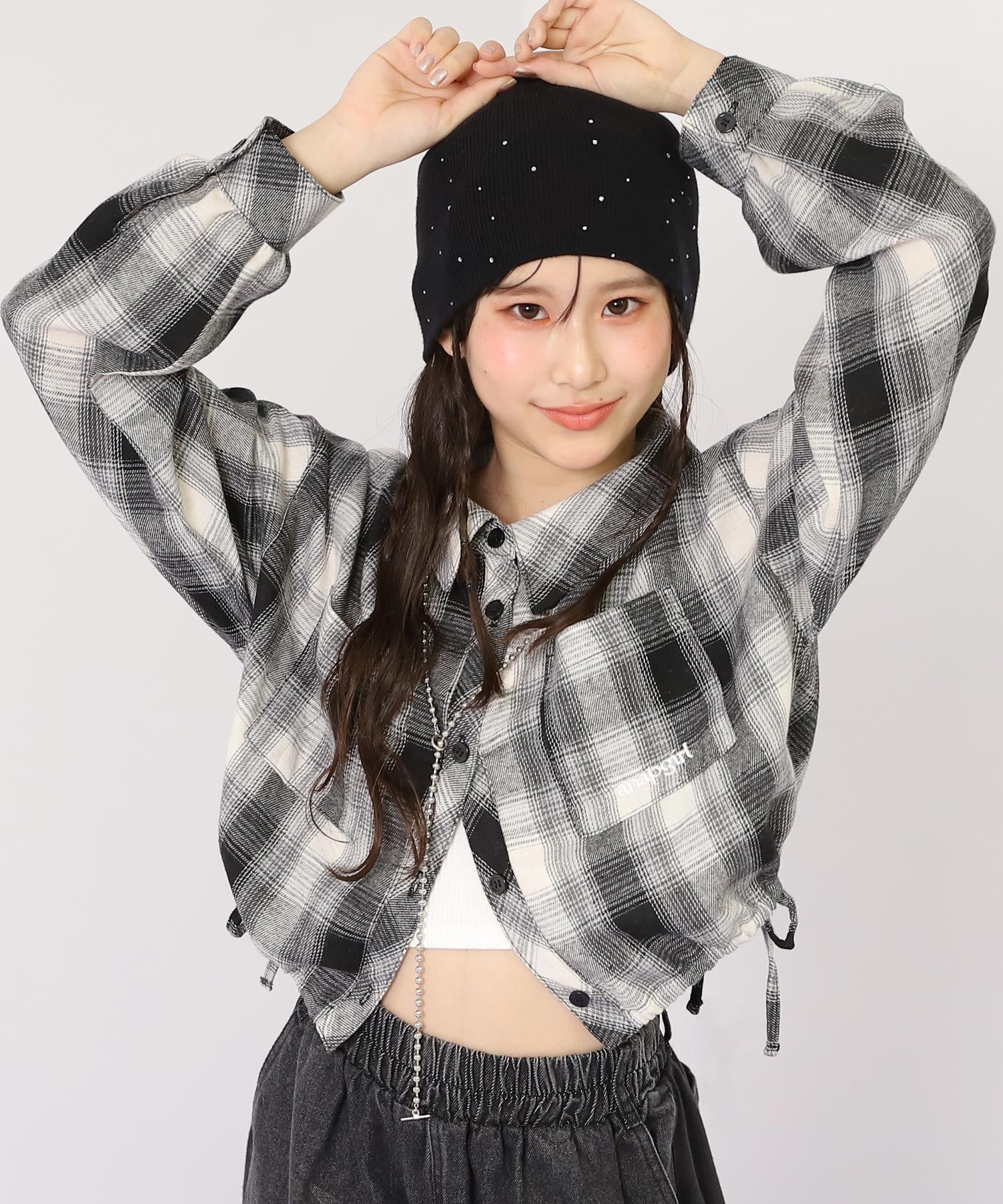 ブラック/148cm(Sサイズ着用)