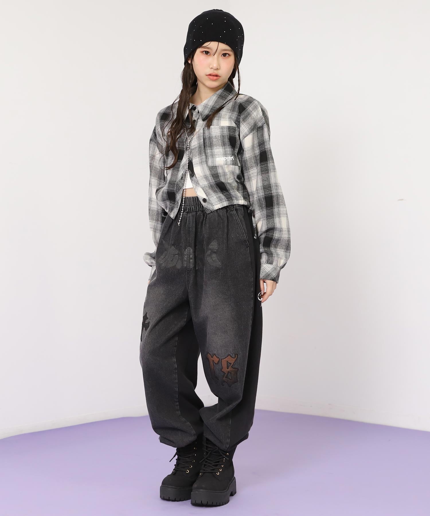 ブラック/148cm(Sサイズ着用)