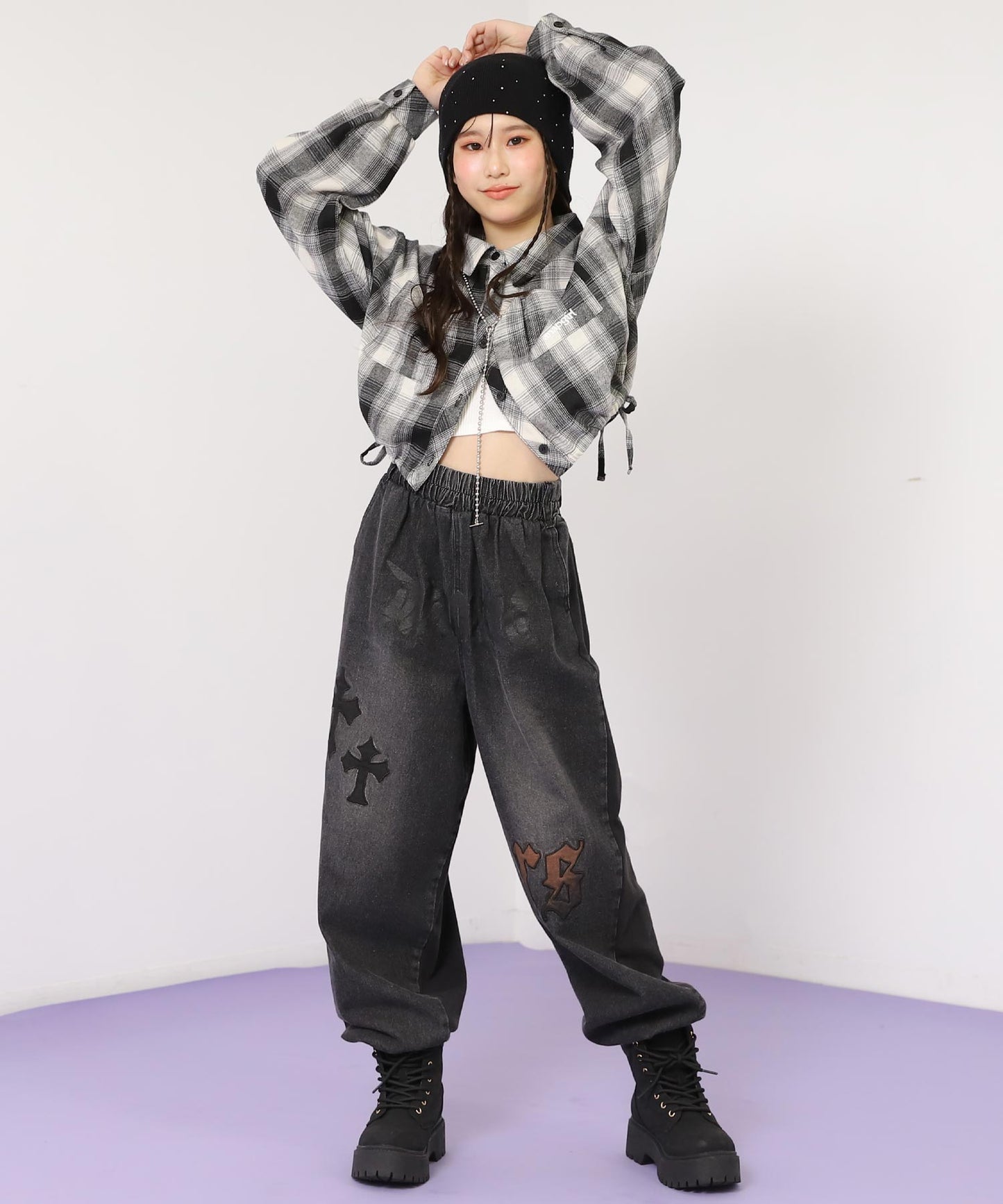 ブラック/148cm(Sサイズ着用)