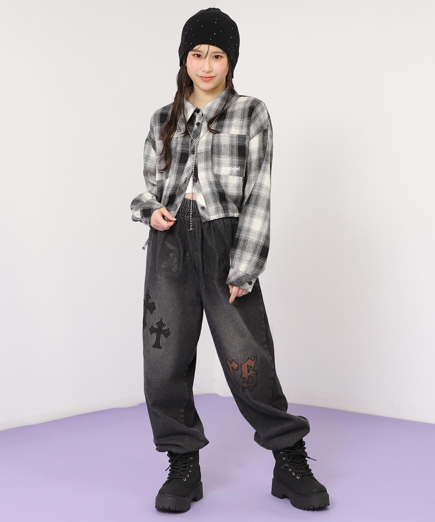 ブラック/148cm(Sサイズ着用)