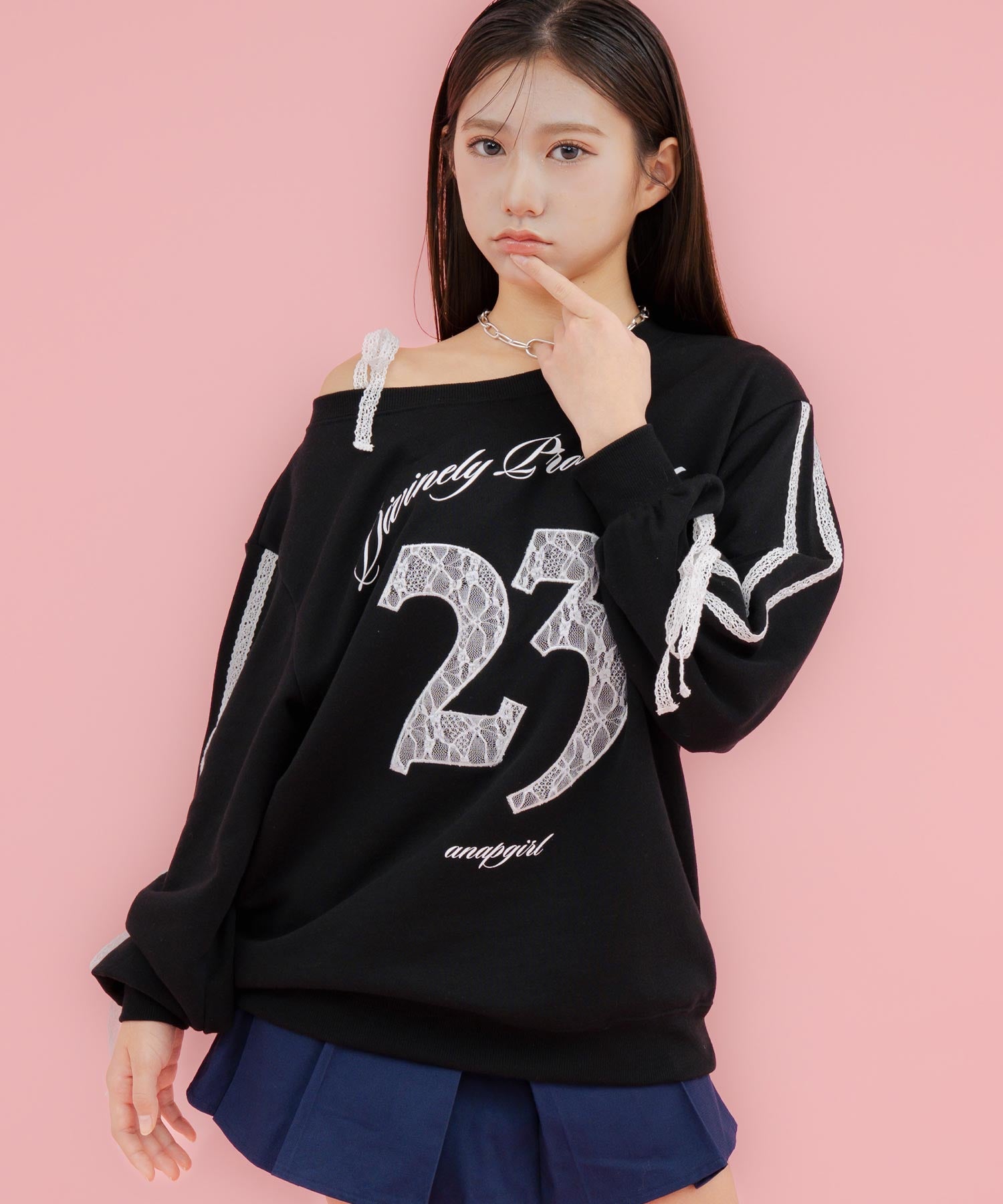 ブラック/152cm(Sサイズ着用)