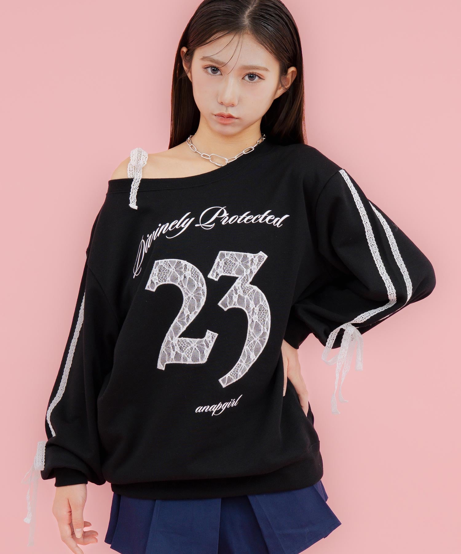 ブラック/152cm(Sサイズ着用)