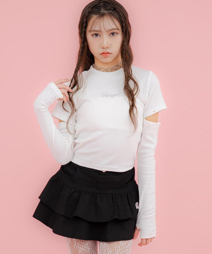 ホワイト/152cm(Sサイズ着用)