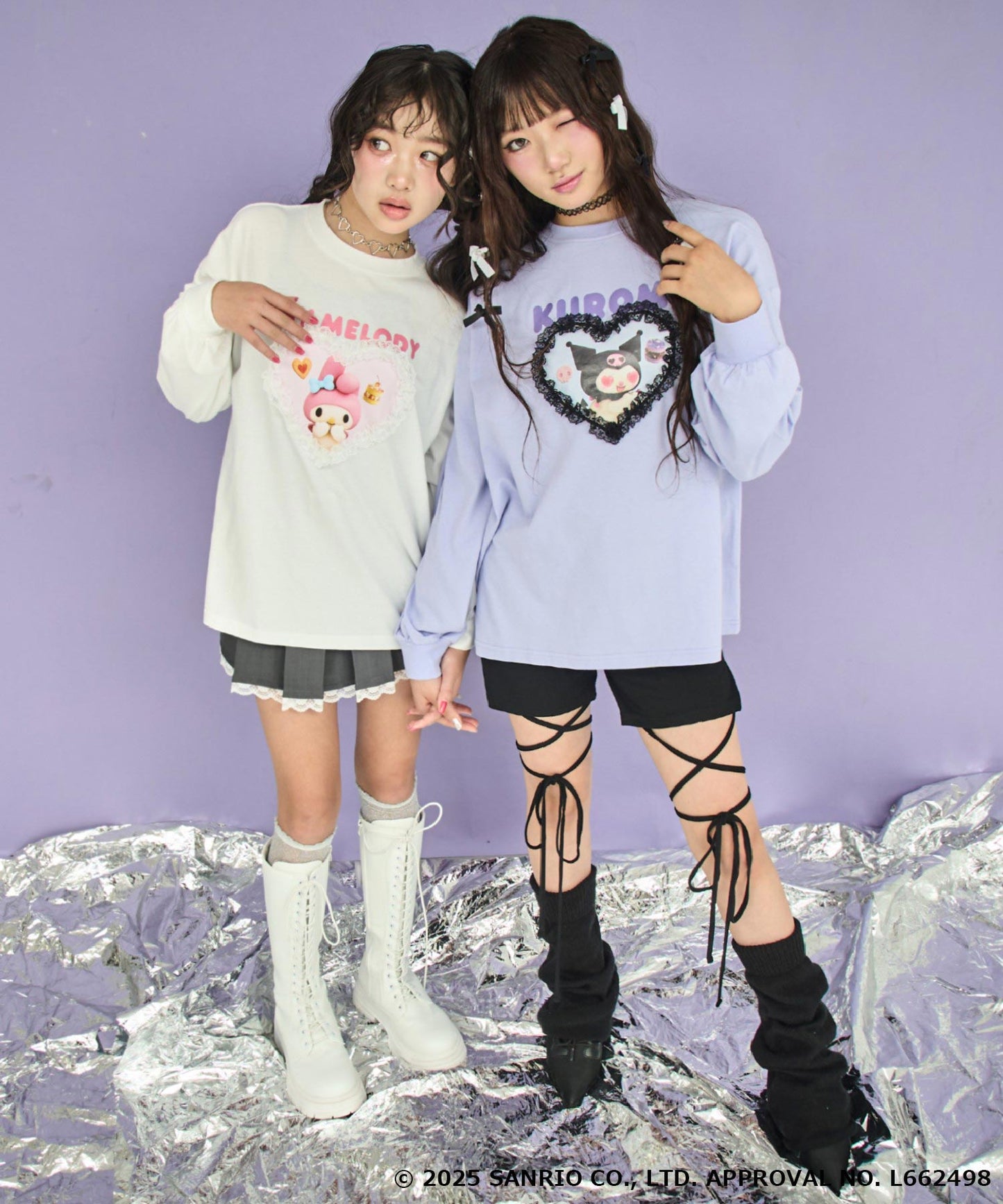 ラベンダー/149cm(Sサイズ着用)