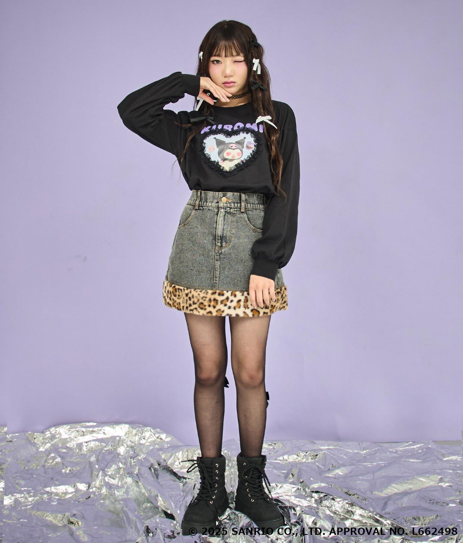 ブラック/149cm(Sサイズ着用)