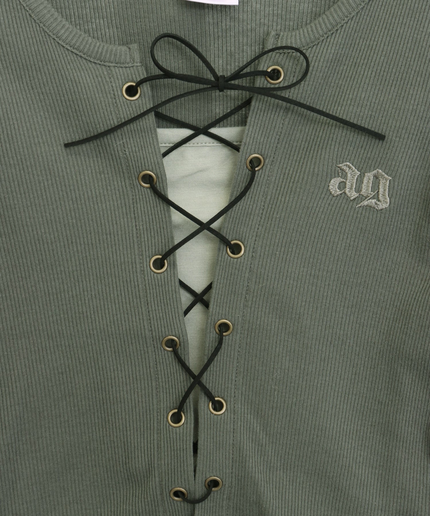 袖ファー付 スピンドル レイヤード リブ トップス 913-7874 – ANAP