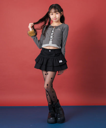 アッシュブラック/140cm(XSサイズ着用)