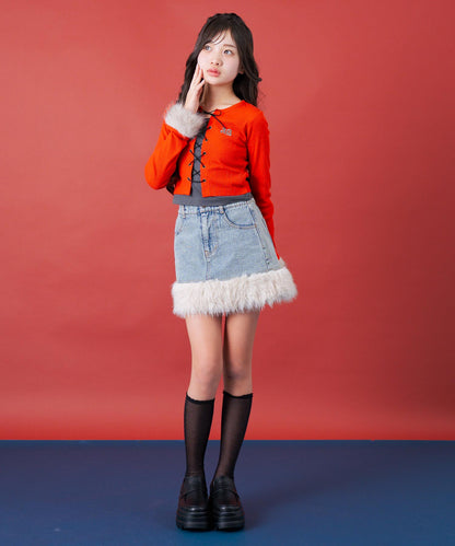 レッド/143cm(XSサイズ着用)