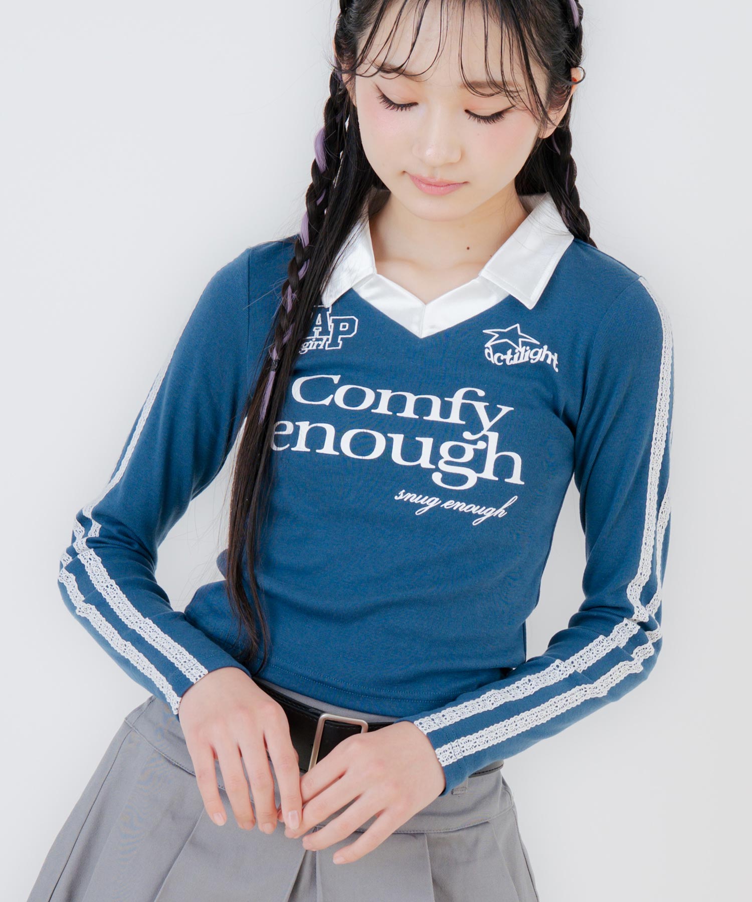 ネイビー/150cm(Sサイズ着用)