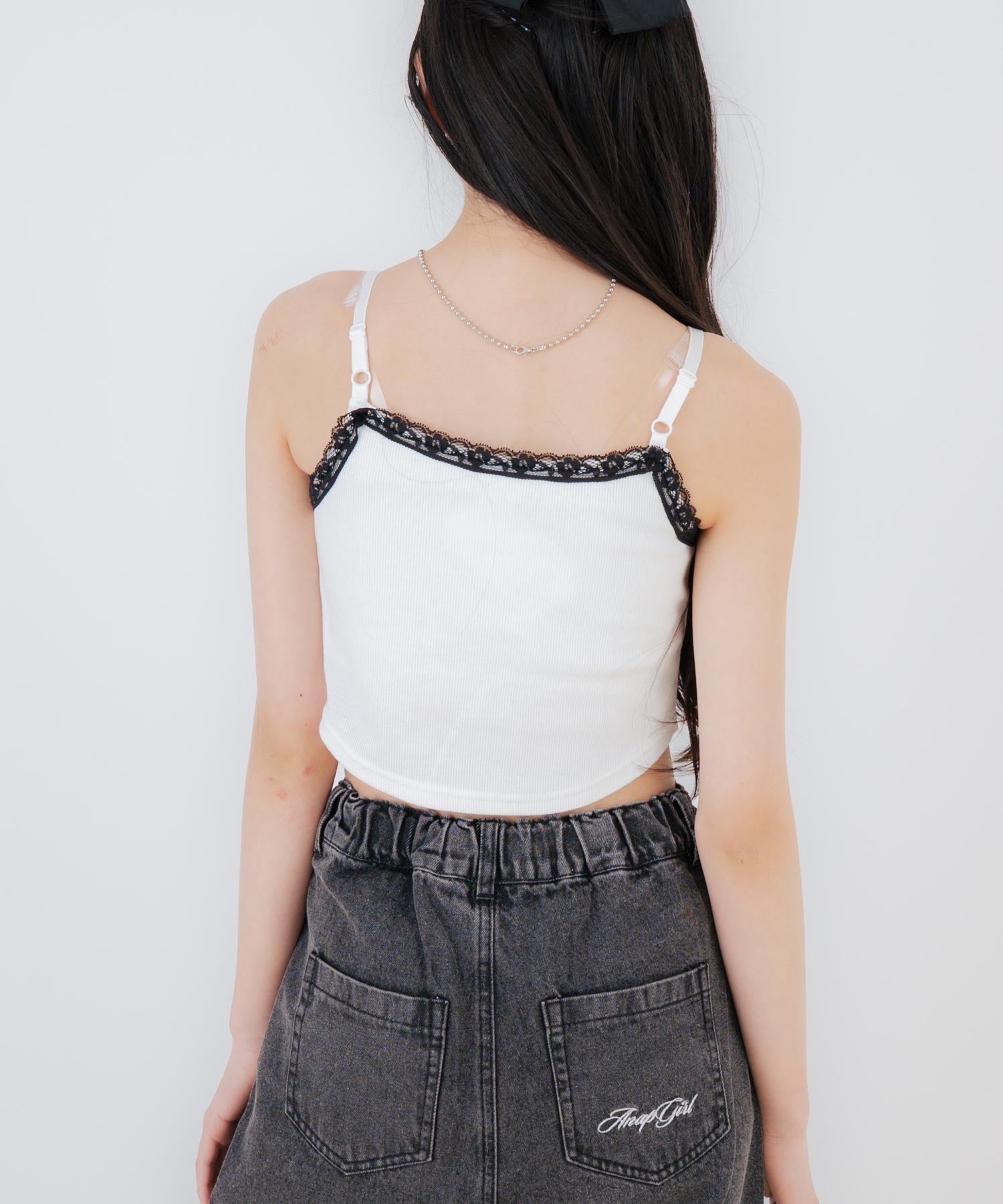 【美品】maison de Dolce. ブロッサムキャミソール　ブラック レース付 キャミソール ブラトップ 913-7886 – ANAP オンラインショップ
