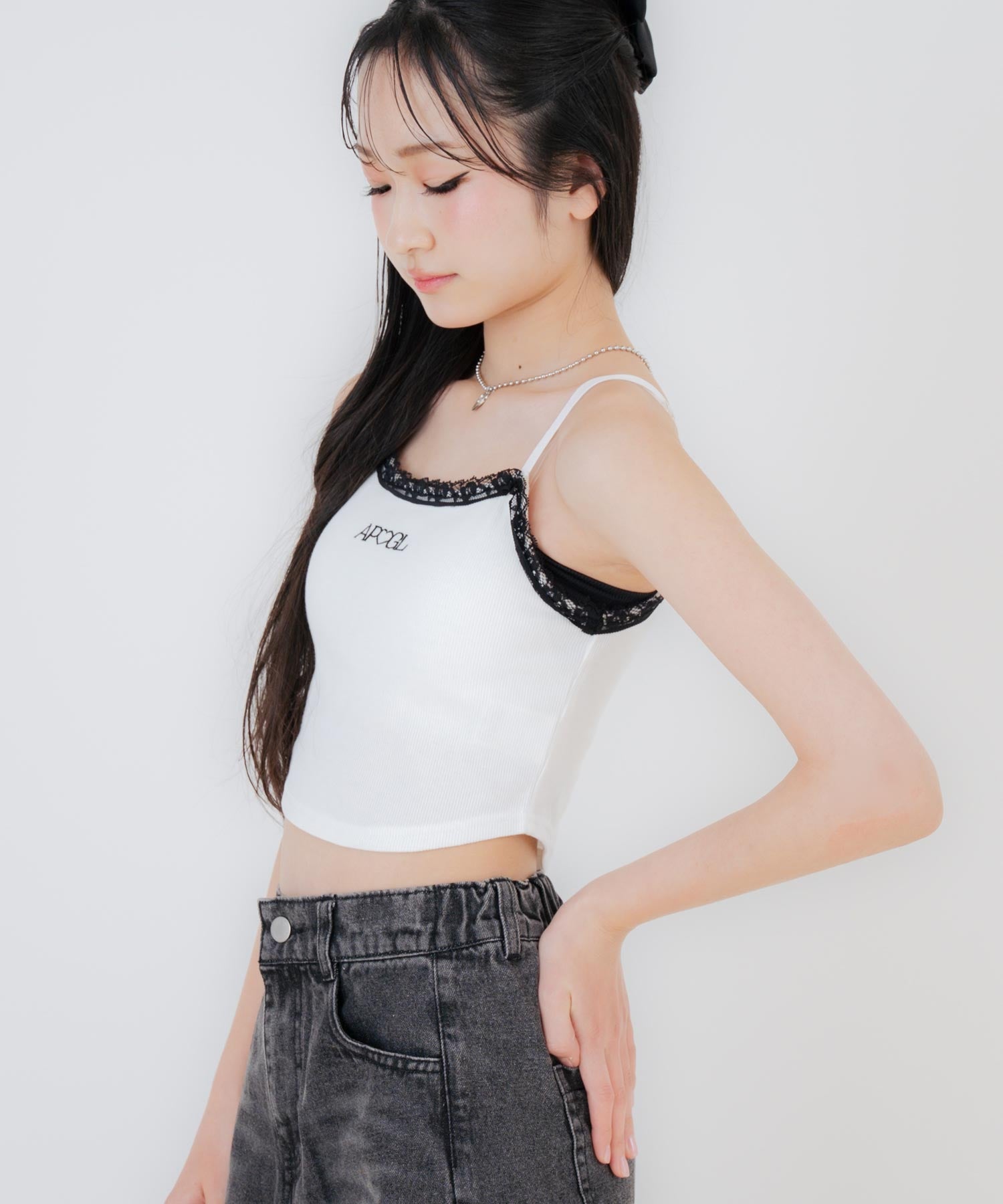 レース付 キャミソール ブラトップ 913-7886 – ANAP オンラインショップ