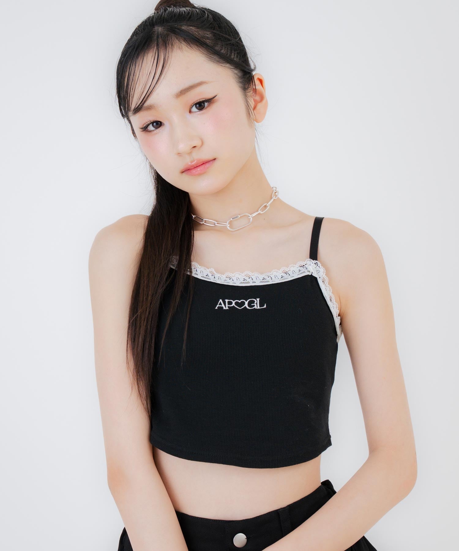 レース付 キャミソール ブラトップ 913-7886 – ANAP オンラインショップ