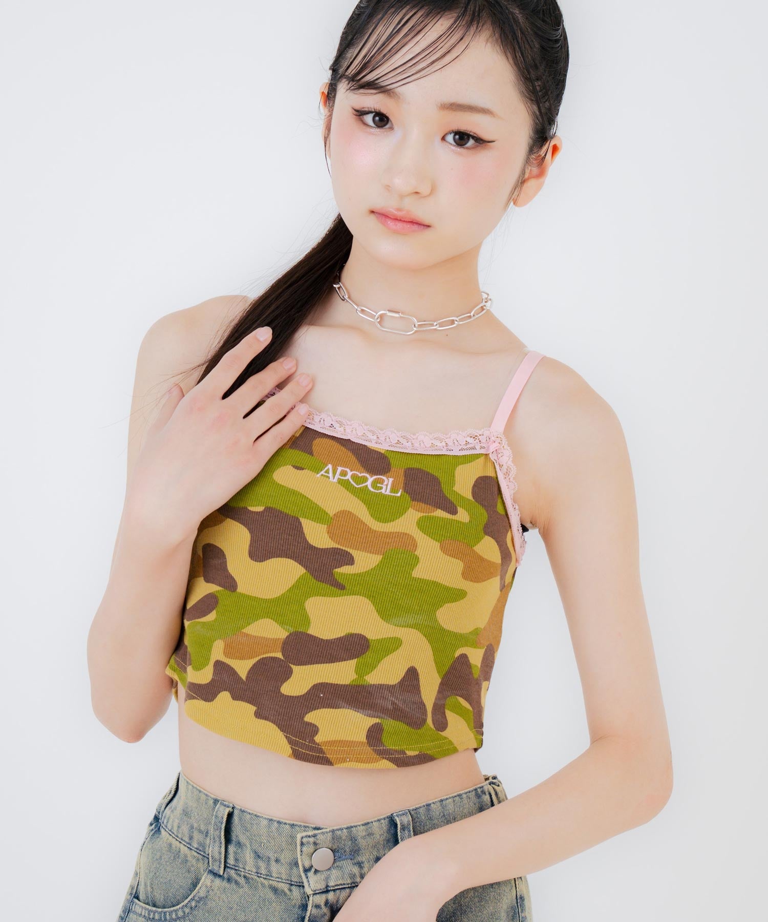 レース付 キャミソール ブラトップ 913-7886 – ANAP オンラインショップ