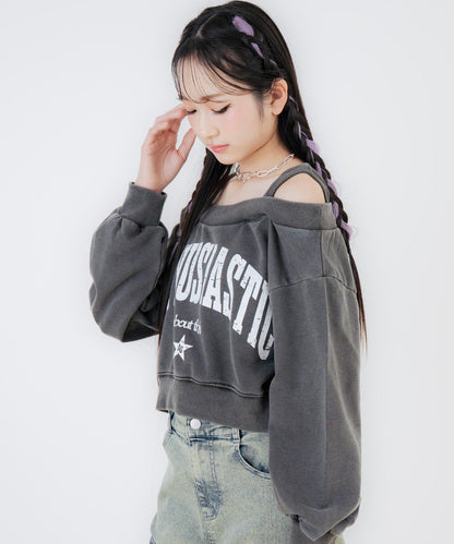 ピグメント オフショル カレッジ スウェット 913-7890