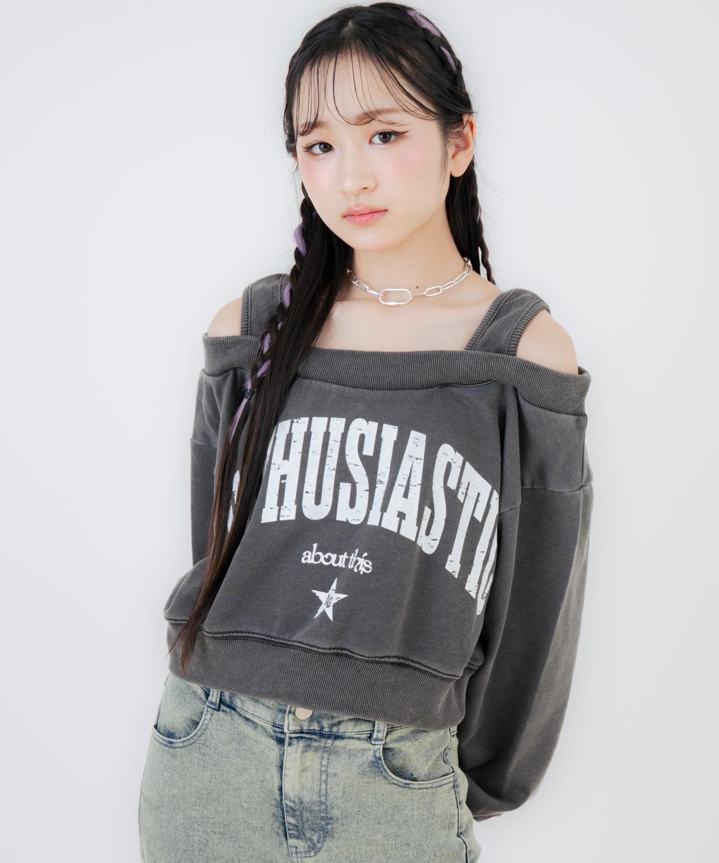 ピグメント オフショル カレッジ スウェット 913-7890