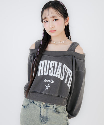ピグメント オフショル カレッジ スウェット 913-7890
