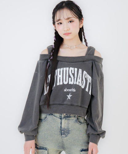 ピグメント オフショル カレッジ スウェット 913-7890