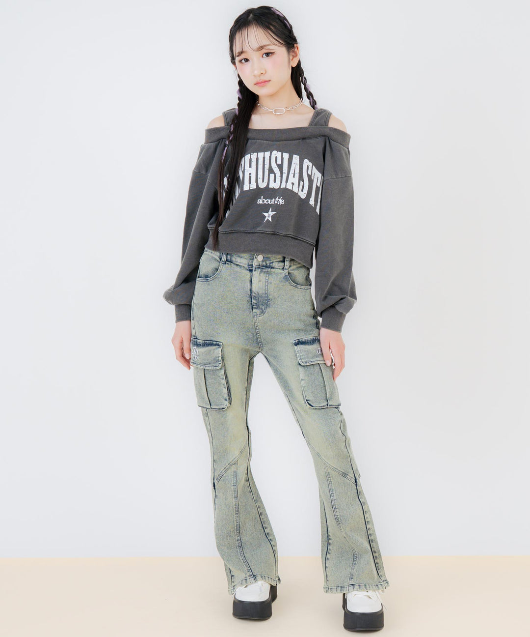 ピグメント オフショル カレッジ スウェット 913-7890