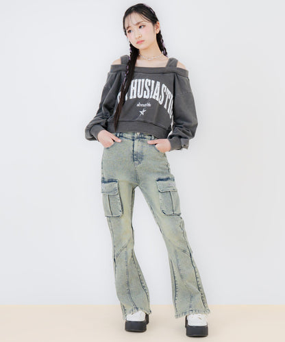 ピグメント オフショル カレッジ スウェット 913-7890