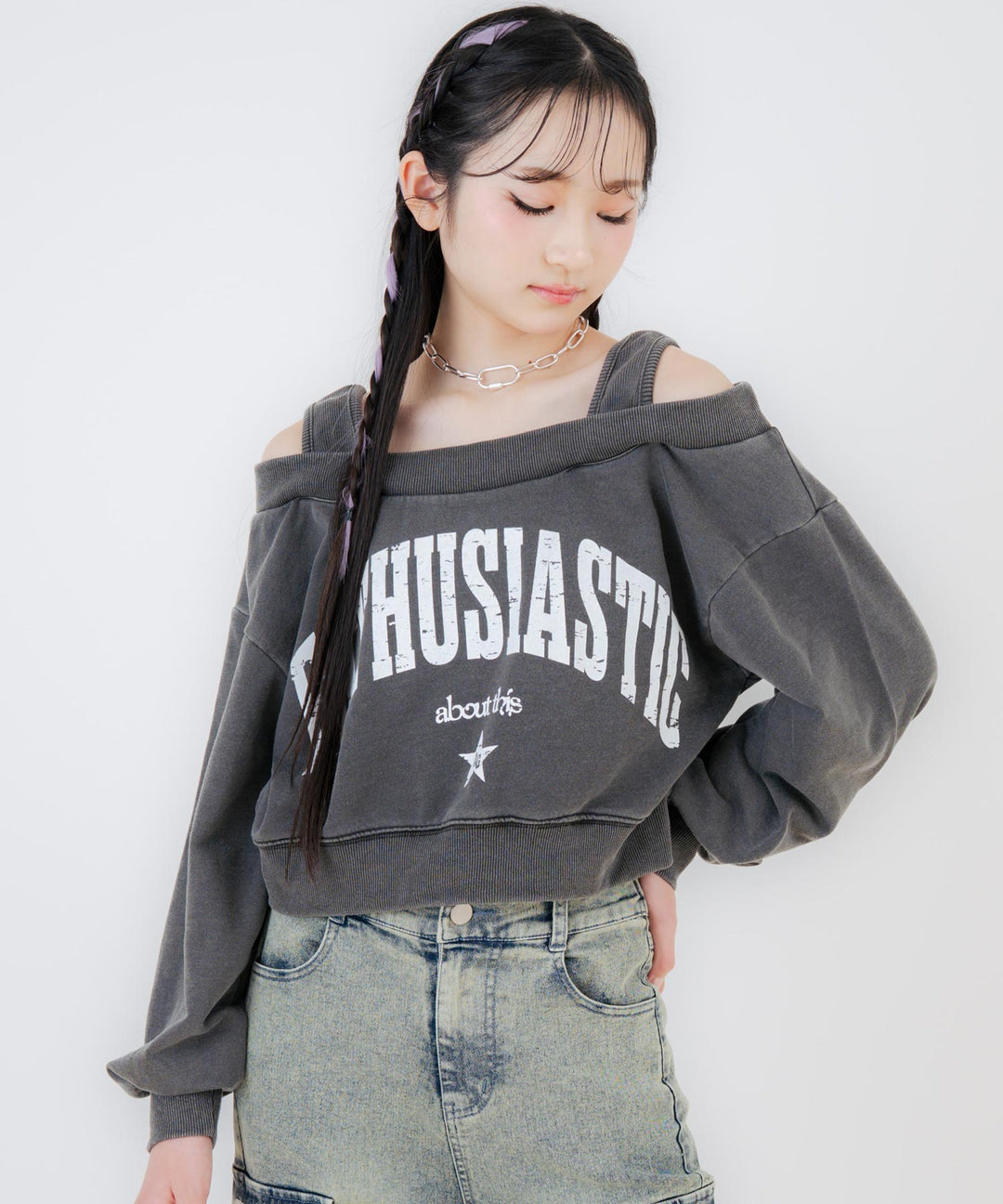 ピグメント オフショル カレッジ スウェット 913-7890