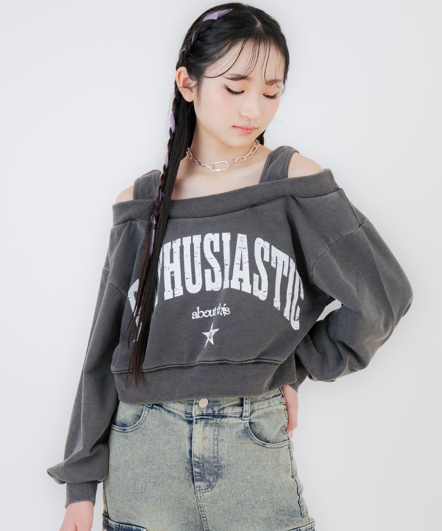 ピグメント オフショル カレッジ スウェット 913-7890